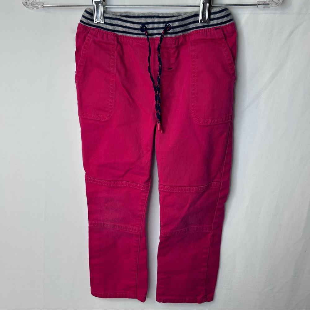 Gymboree Red Adjustable Waist Kids Boys Toddlers Joggers Size 4T